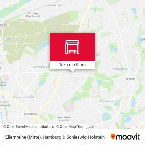Карта Ellernreihe (Mitte)
