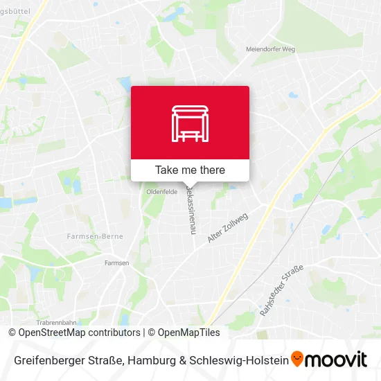 Карта Greifenberger Straße