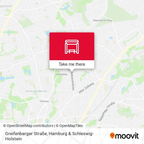 Карта Greifenberger Straße