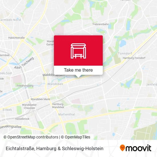 Карта Eichtalstraße