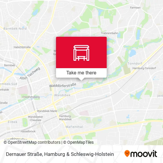 Карта Dernauer Straße