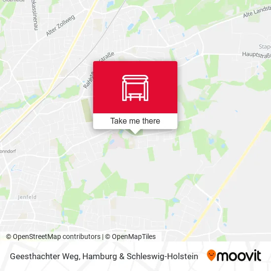 Карта Geesthachter Weg