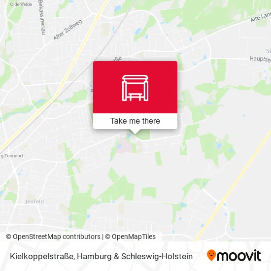 Карта Kielkoppelstraße