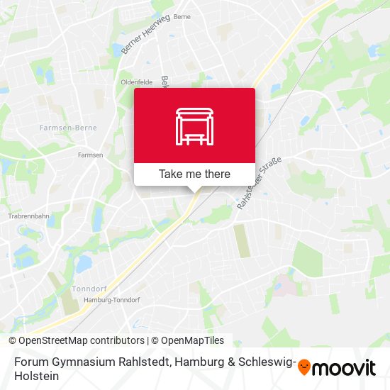 Forum Gymnasium Rahlstedt map