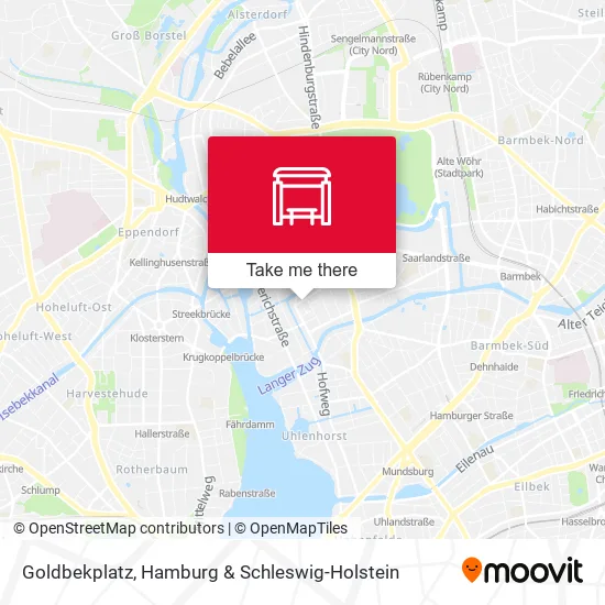 Карта Goldbekplatz