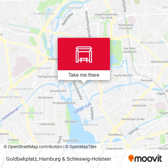 Карта Goldbekplatz
