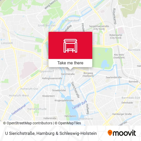 U Sierichstraße map
