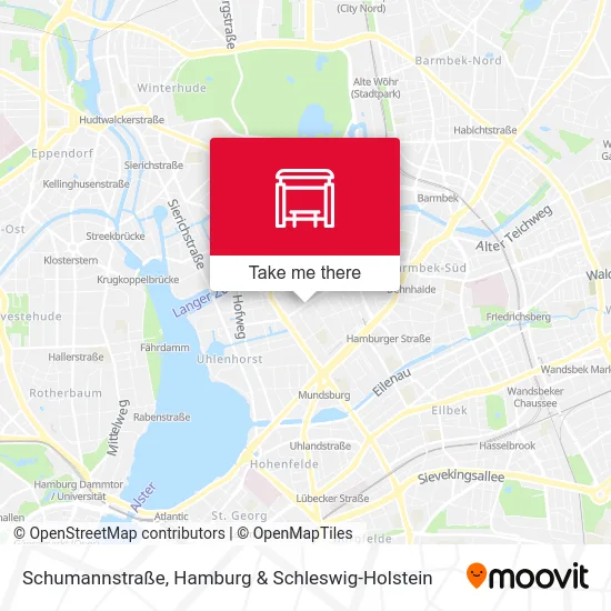 Карта Schumannstraße