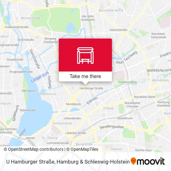 U Hamburger Straße map