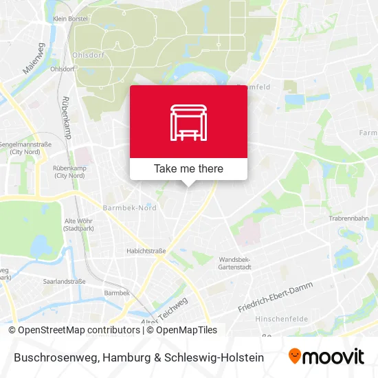 Карта Buschrosenweg
