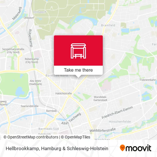 Карта Hellbrookkamp