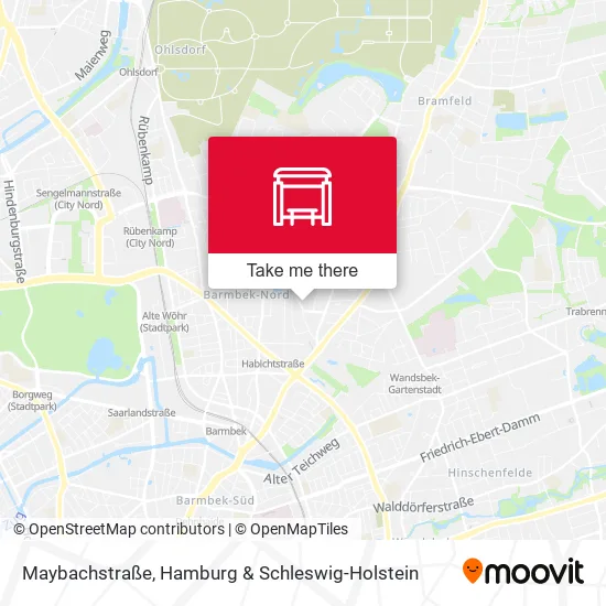 Карта Maybachstraße