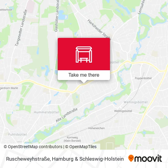 Карта Ruscheweyhstraße