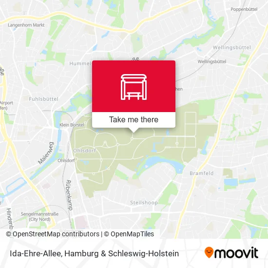 Карта Ida-Ehre-Allee