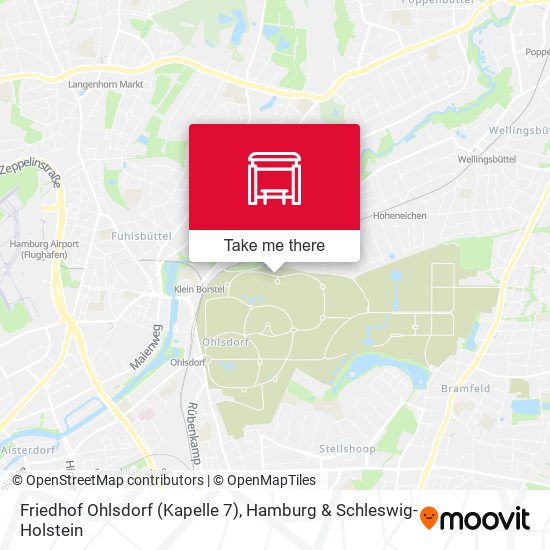 Friedhof Ohlsdorf (Kapelle 7) map