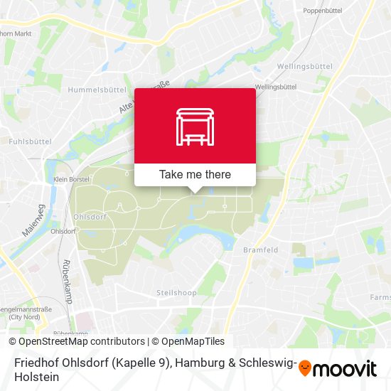Friedhof Ohlsdorf (Kapelle 9) map