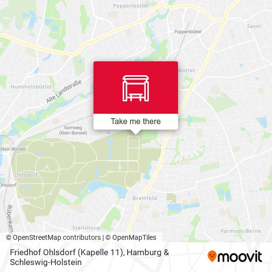 Friedhof Ohlsdorf (Kapelle 11) map