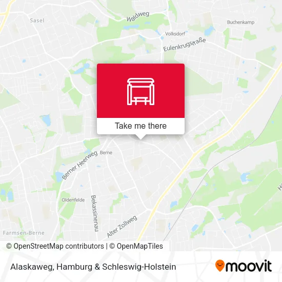 Карта Alaskaweg