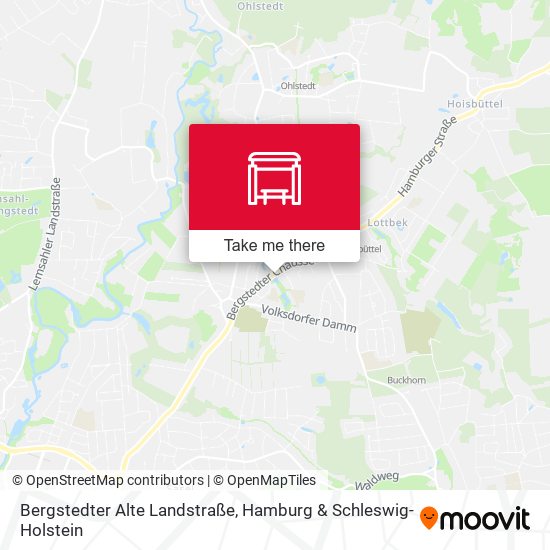 Bergstedter Alte Landstraße map