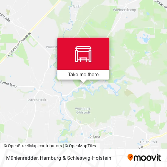 Карта Mühlenredder