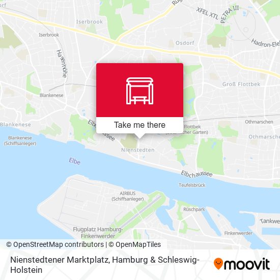 Nienstedtener Marktplatz map
