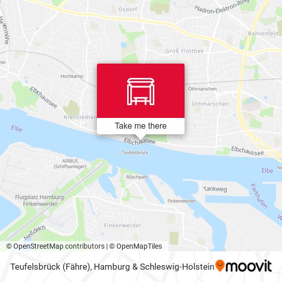 Teufelsbrück (Fähre) map