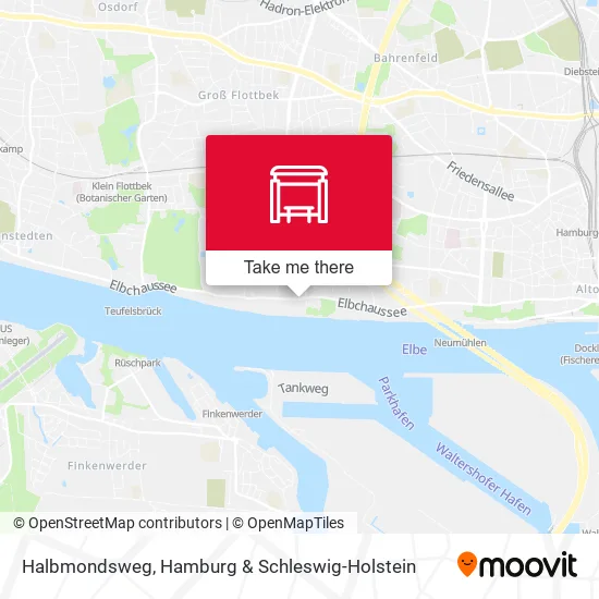 Карта Halbmondsweg