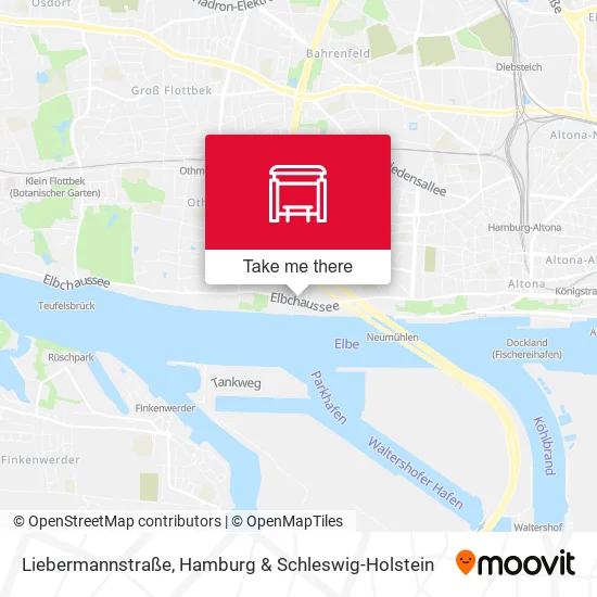 Карта Liebermannstraße