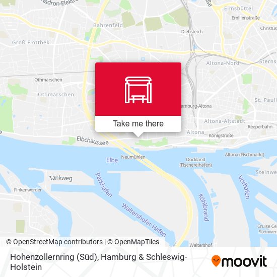 Hohenzollernring (Süd) map