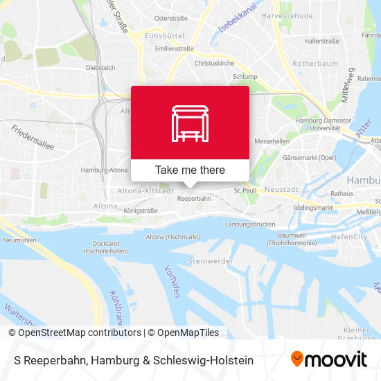 Карта S Reeperbahn