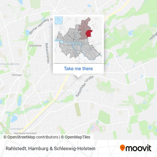 Rahlstedt map