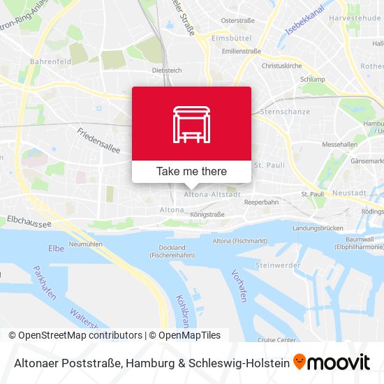 Altonaer Poststraße map
