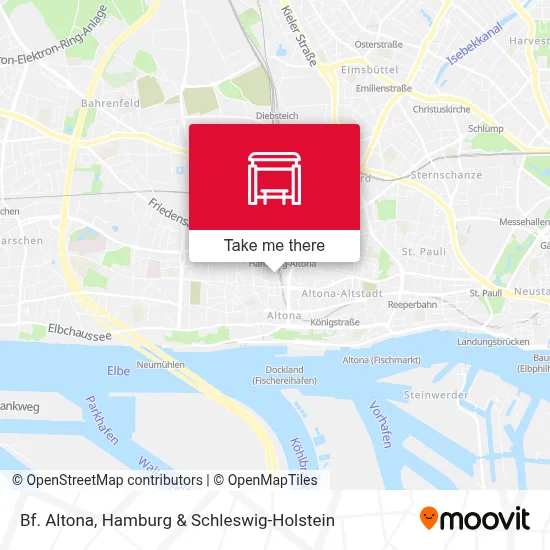 Bf. Altona map