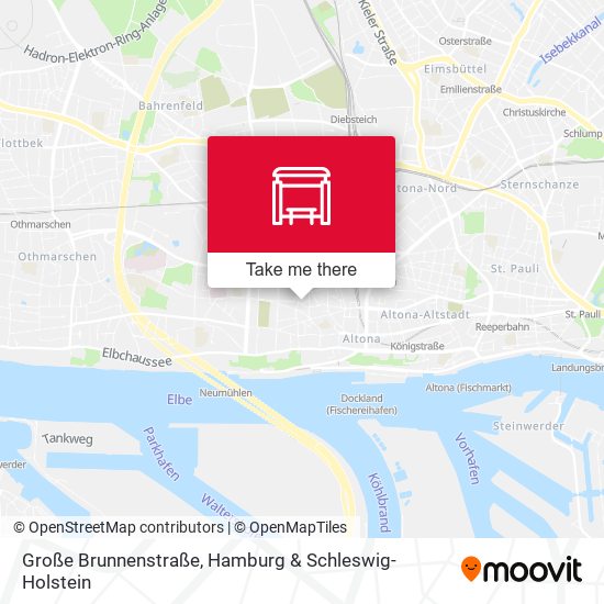 Große Brunnenstraße map