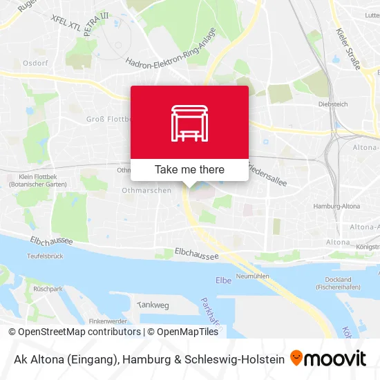 Карта Ak Altona (Eingang)