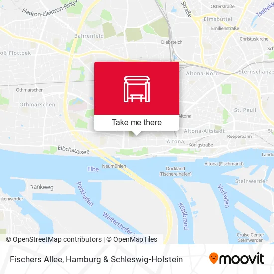 Карта Fischers Allee