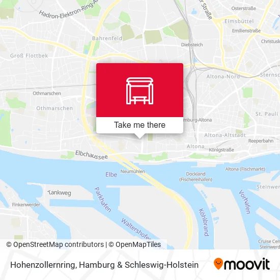 Карта Hohenzollernring