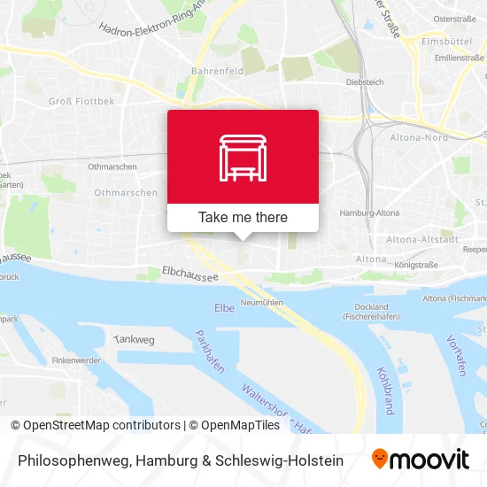 Карта Philosophenweg