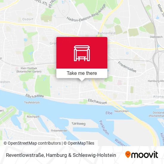 Карта Reventlowstraße