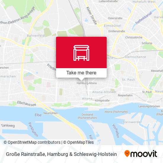 Große Rainstraße map