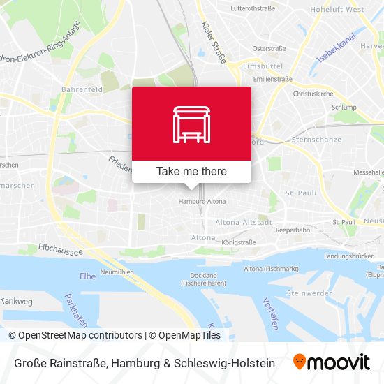 Große Rainstraße map