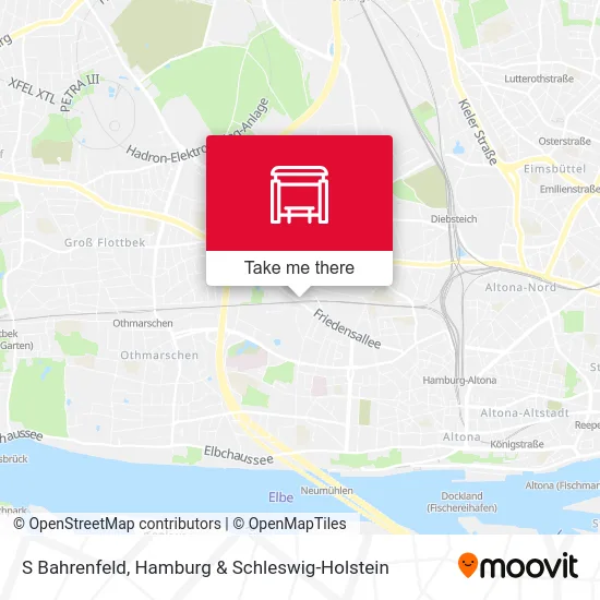 Карта S Bahrenfeld