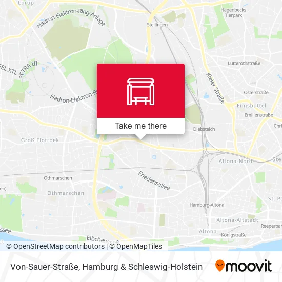 Карта Von-Sauer-Straße