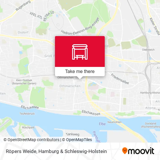 Карта Röpers Weide