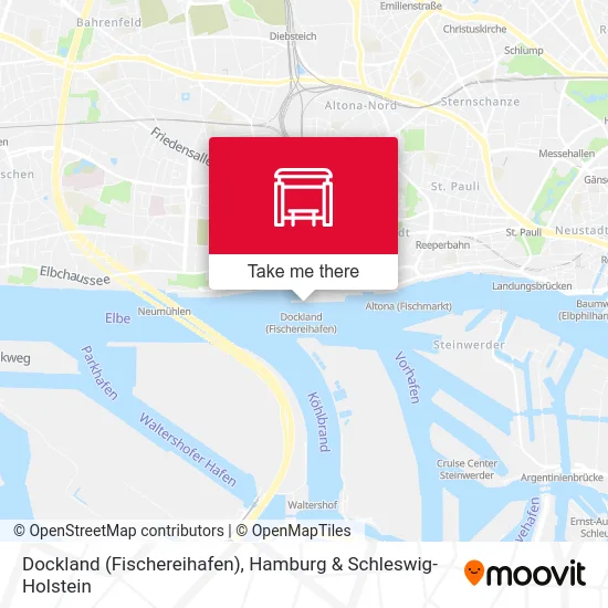 Карта Dockland (Fischereihafen)