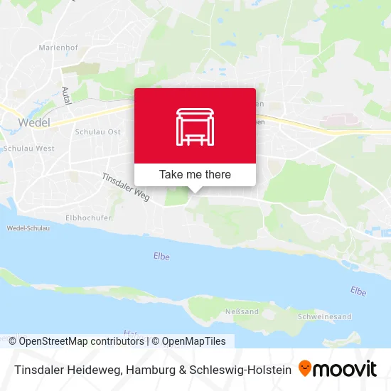 Карта Tinsdaler Heideweg