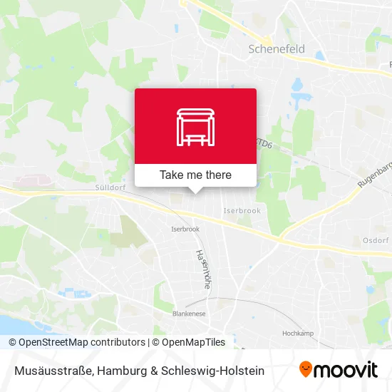 Карта Musäusstraße