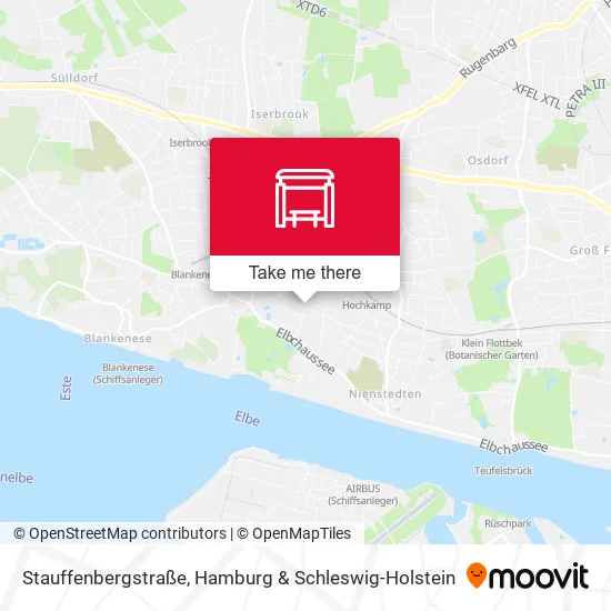 Карта Stauffenbergstraße