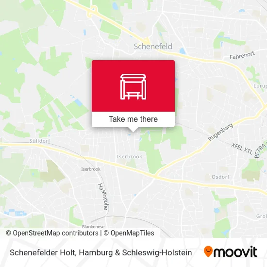 Карта Schenefelder Holt