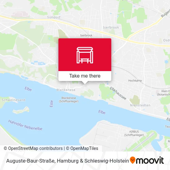 Карта Auguste-Baur-Straße